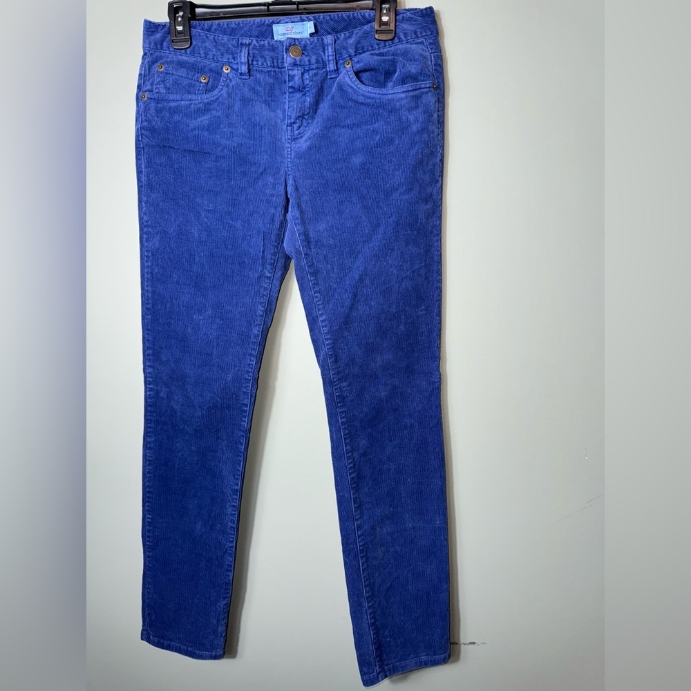 Vineyard Vines Women's Blue Corduroy Pants Size‎ 4